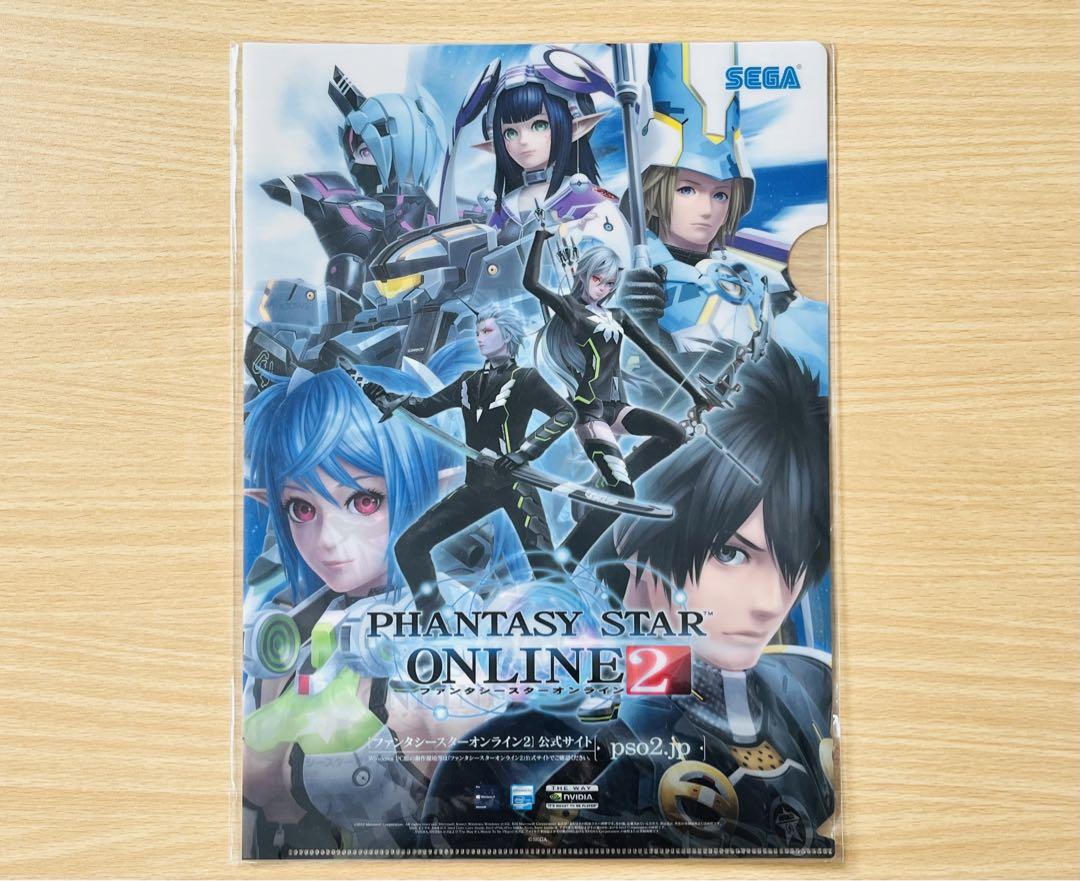 ［未開封］PSO2 ファンタシースターオンライン2 限定配布クリアファイル