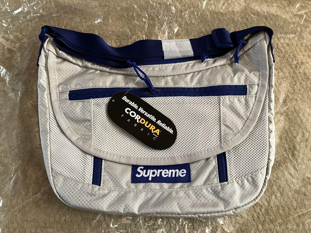 新品 Supreme Small Messenger Bag Silver