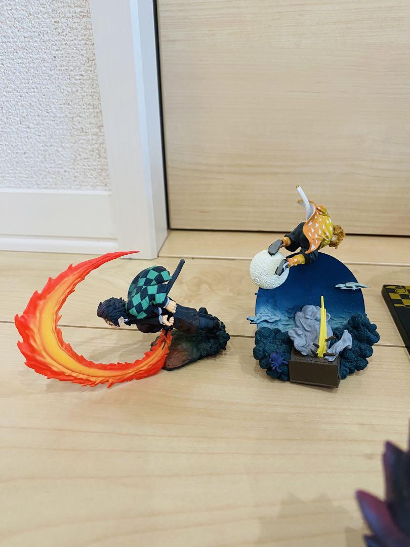 鬼滅の刃フィギュア 炭治郎フィギュア 我妻善逸フィギュアセット