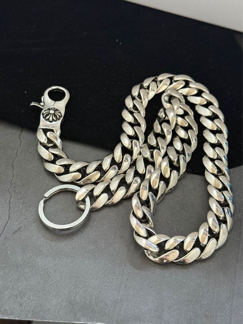 クロスウォレットチェーン シルバー 喜平 ウォレットチェーン クロスウォレットチェーン シルバー 喜平 ウォレットチェーン