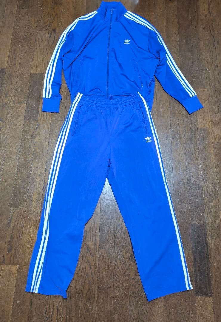 adidas パープル 紫 セットアップ2XL(3L)・adidas originals