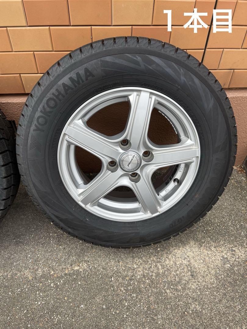 スタッドレス４本 横浜タイヤiceGUARD70ホイールセット