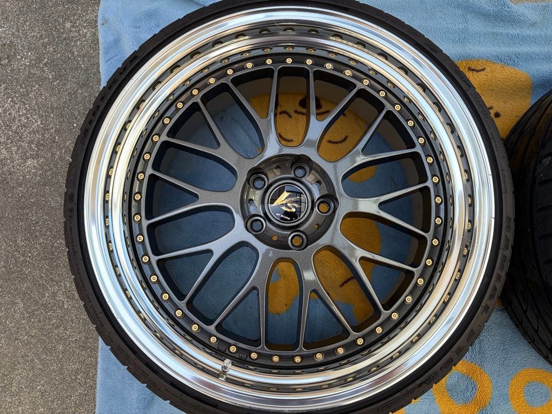 Work VS-XX ワーク　ホイールタイヤ付き　20インチ美品