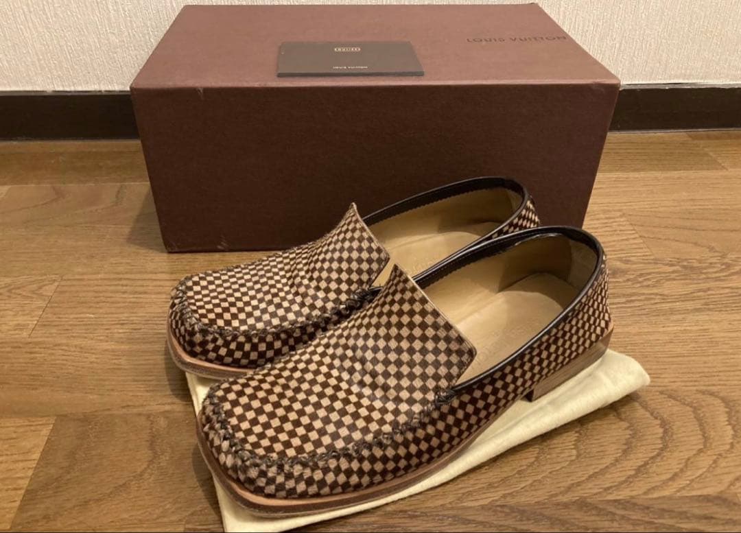 ルイヴィトン ハラコ スニーカー26.5cm・LOUIS VUITTON