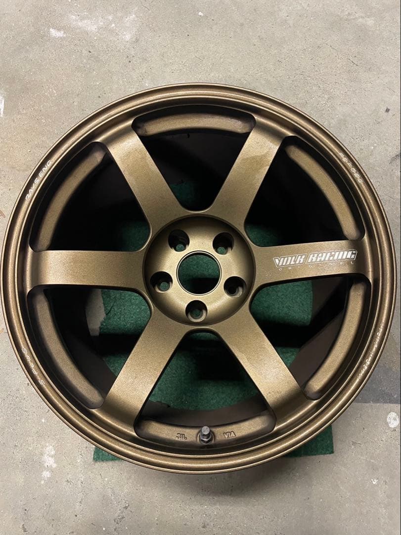 RAYS TE37SAGA S-Plus 18インチ 5穴　114.3 4本