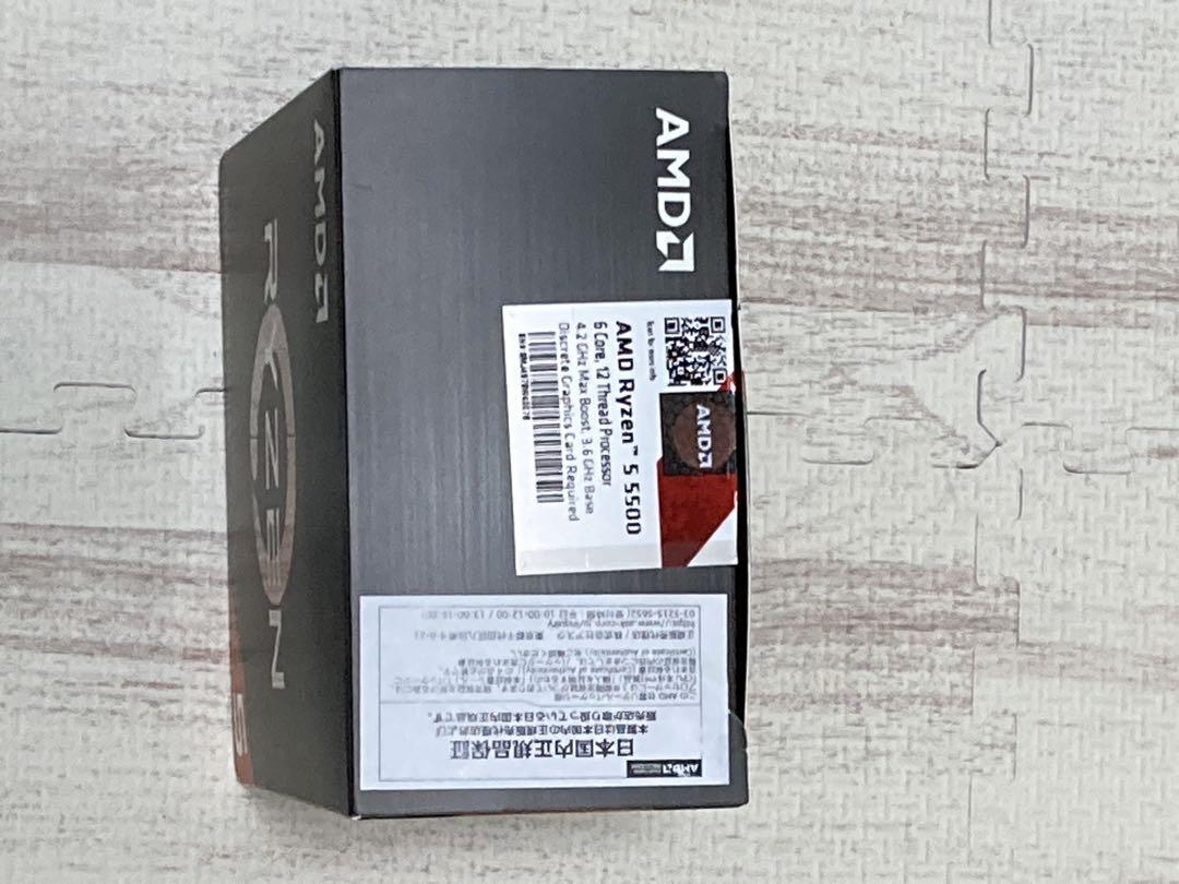 【極美品】AMD Ryzen5 5500 CPU 本体