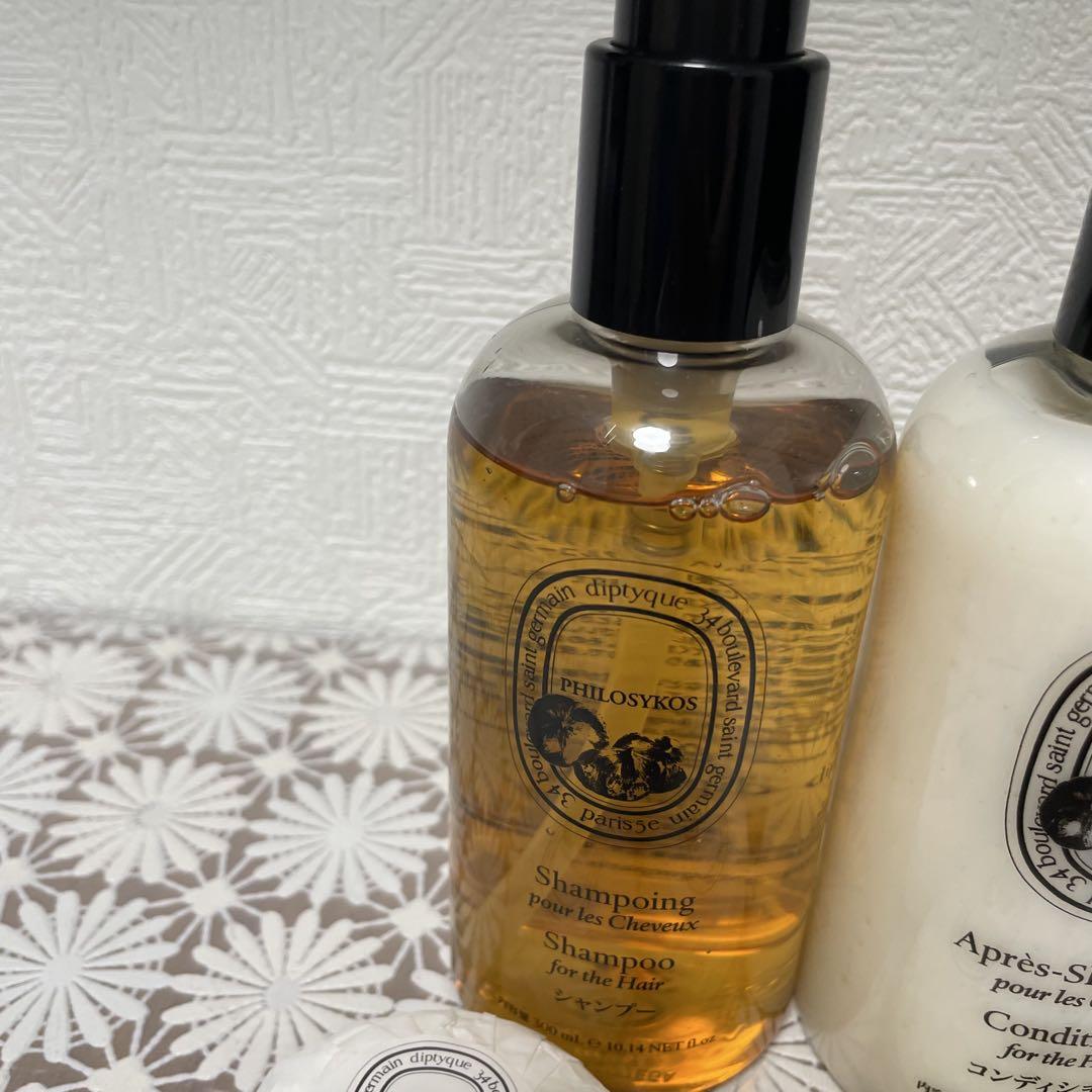 【新品未使用】diptyque シャンプー　コンディショナー　化粧せっけん