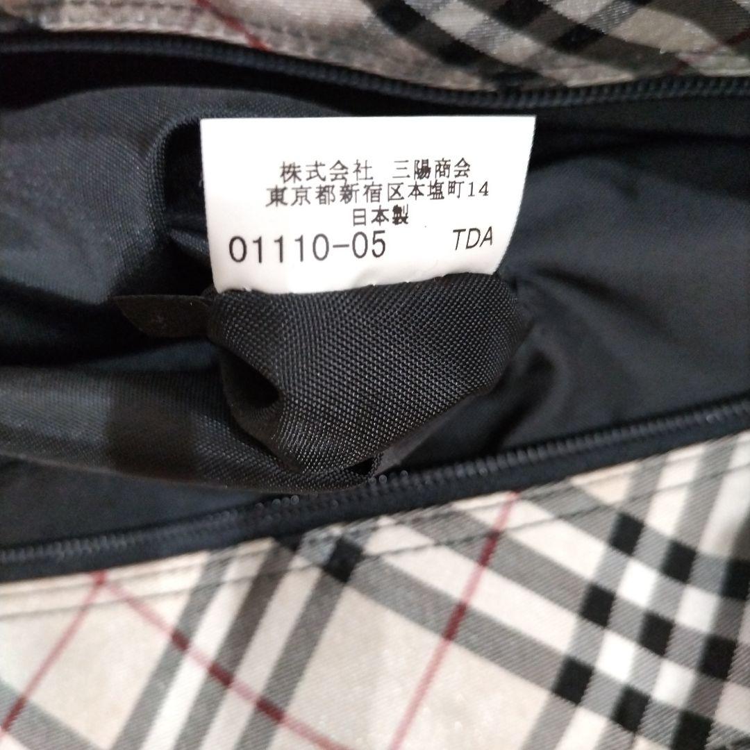BURBERRY BLUE LABEL ブラック トートバッグ