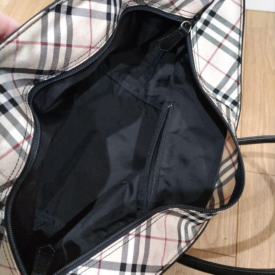BURBERRY BLUE LABEL ブラック トートバッグ