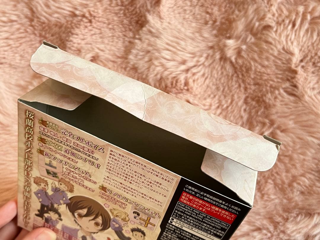 NintendoDS✳︎桜蘭高校ホスト部目立った傷や汚れなし
