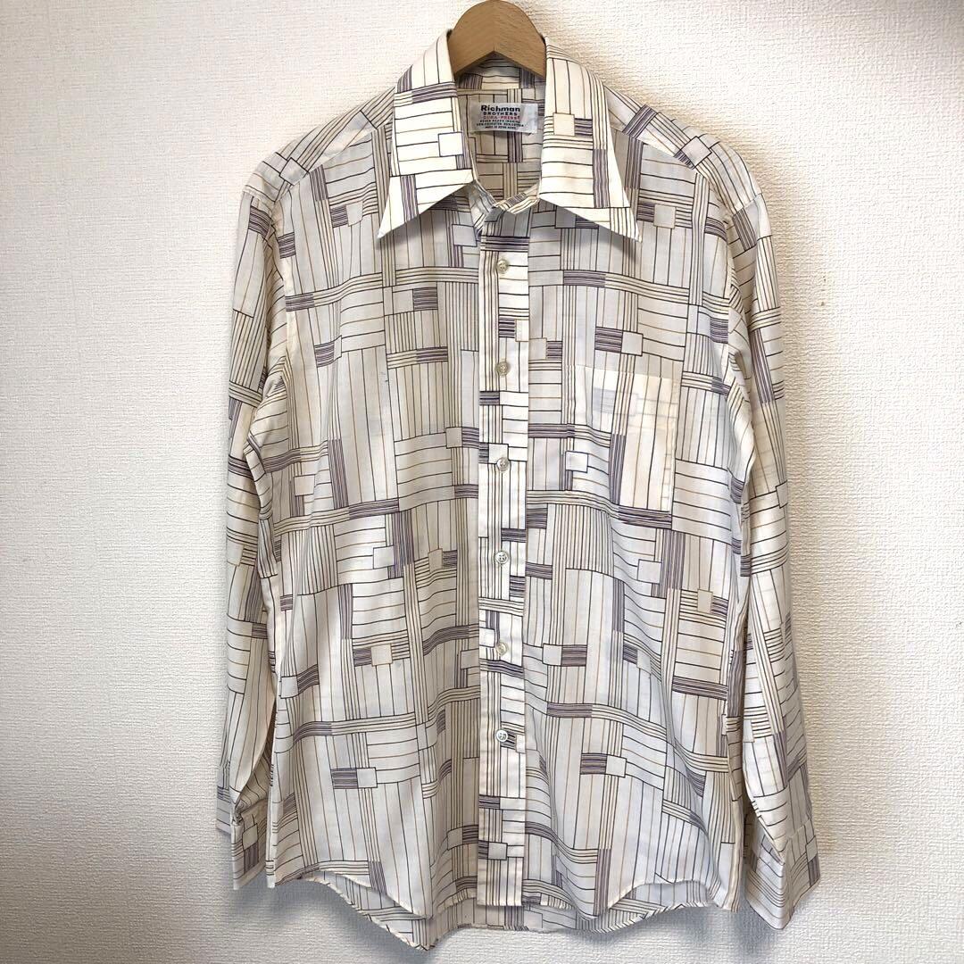 Vera Neumann 70’s シャツ トウモロコシ柄　ビンテージ　L Vera Neumann vintage top 70s Hawaiian | eBay