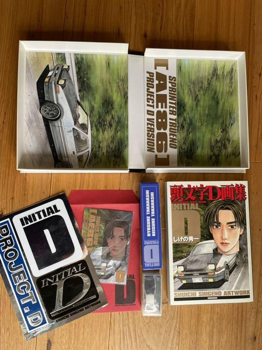 頭文字D 画集 デラックスBOX (フィギュア未開封) 頭文字D 画集 デラックスBOX (フィギュア未開封)
