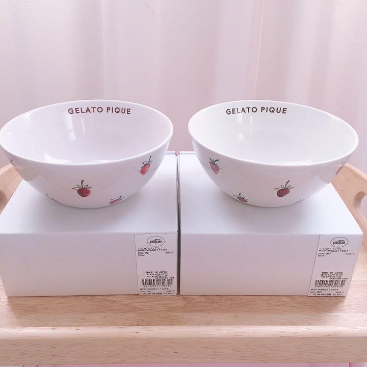 gelato pique ジェラートピケ いちご ボウル 苺 マグ