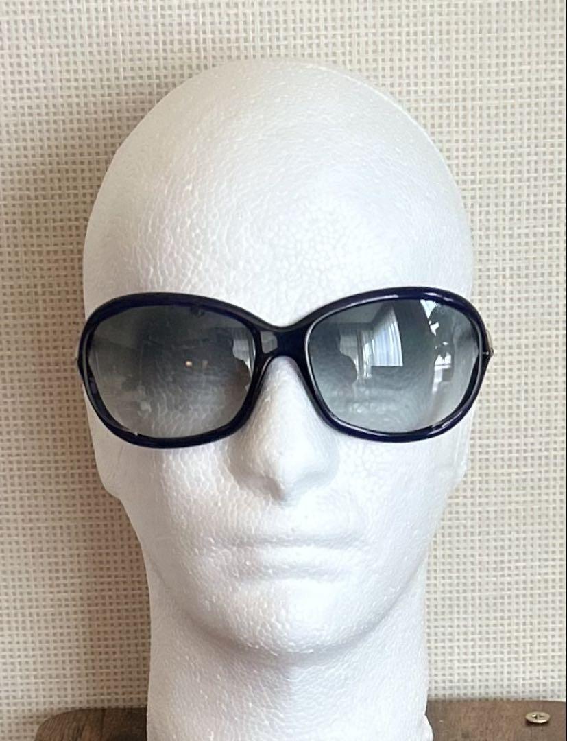 TOMFORDトムフォードJenniferTF8 90Wサングラス（ネイビー系