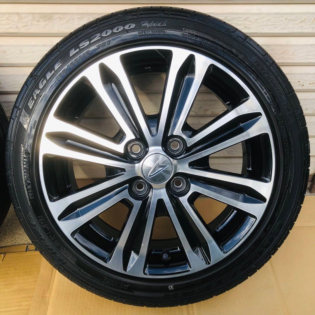 ダイハツ純正15インチ タイヤホイールセット GY EAGLE LS2000 ダイハツ純正15インチ タイヤホイールセット GY EAGLE LS2000