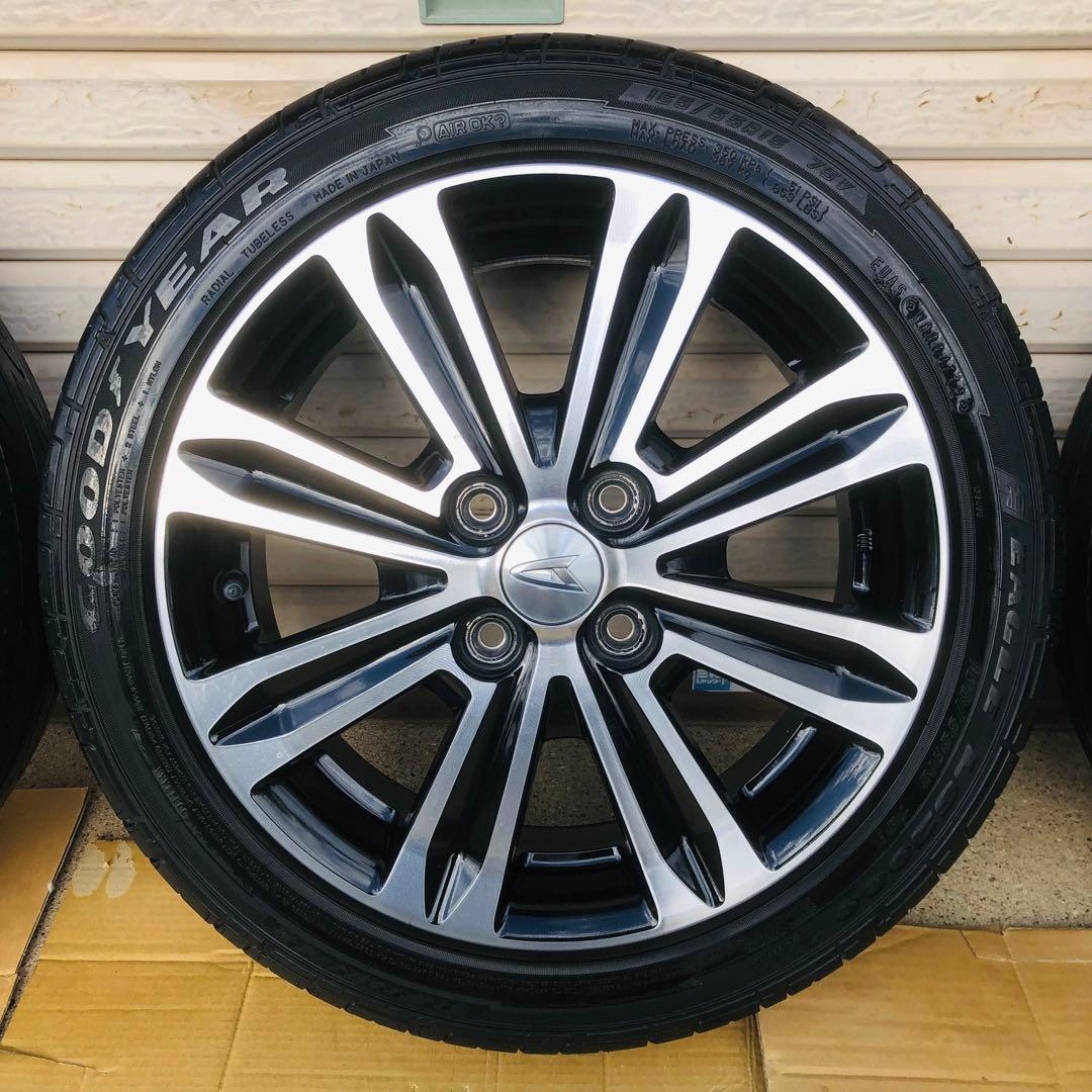 ダイハツ純正15インチ タイヤホイールセット GY EAGLE LS2000 ダイハツ純正15インチ タイヤホイールセット GY EAGLE LS2000