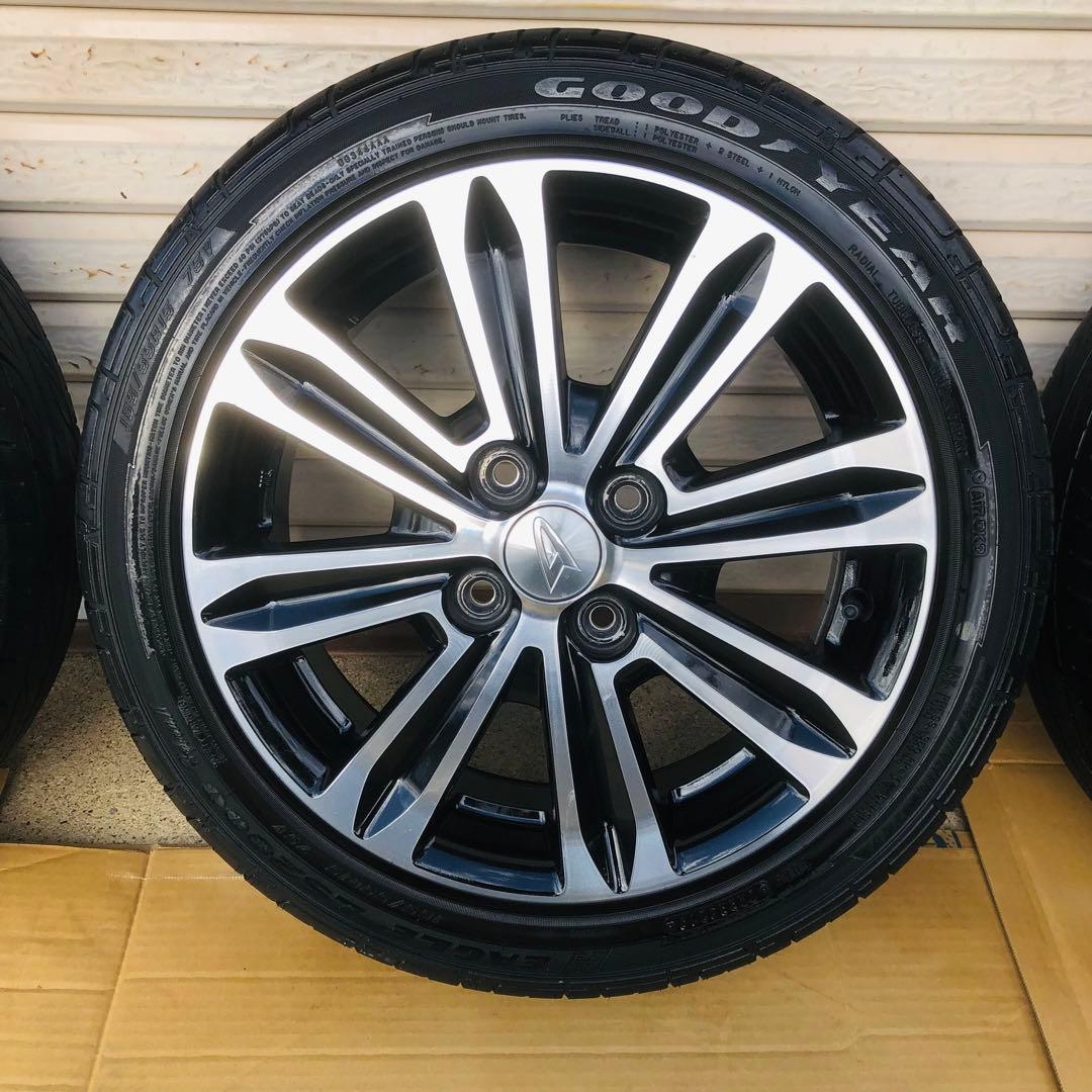 ダイハツ純正15インチ タイヤホイールセット GY EAGLE LS2000 ダイハツ純正15インチ タイヤホイールセット GY EAGLE LS2000