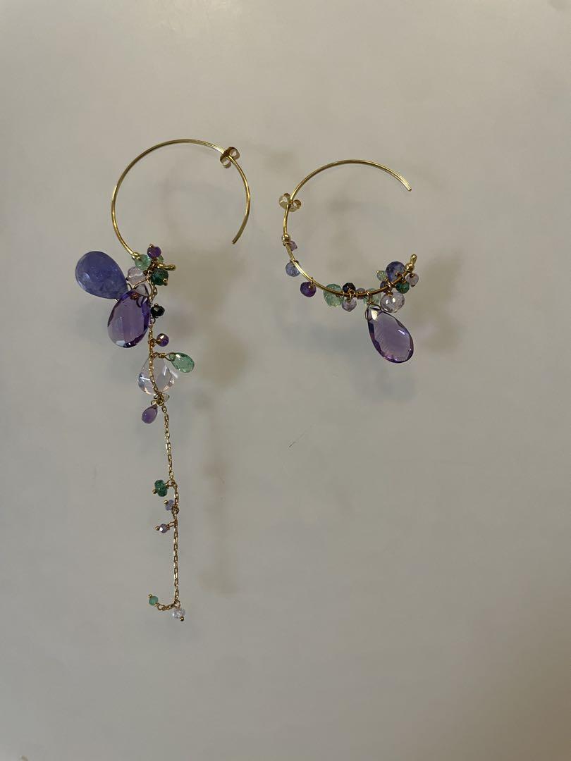 【美品】スイートピー　SweetPea　フープピアス　両耳セット