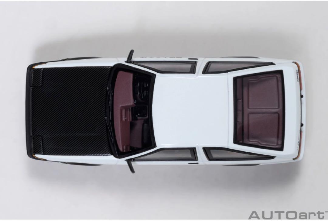 AUTO art頭文字D トレノAE86 ファイナルバージョン　1/64