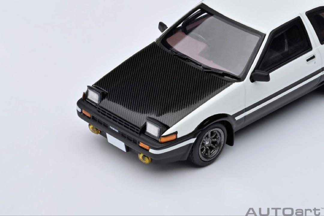 AUTO art頭文字D トレノAE86 ファイナルバージョン　1/64