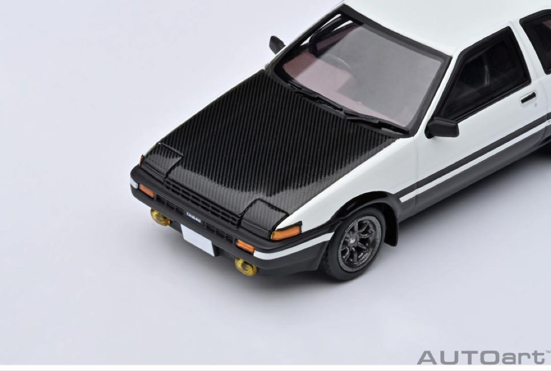 AUTO art頭文字D トレノAE86 ファイナルバージョン　1/64