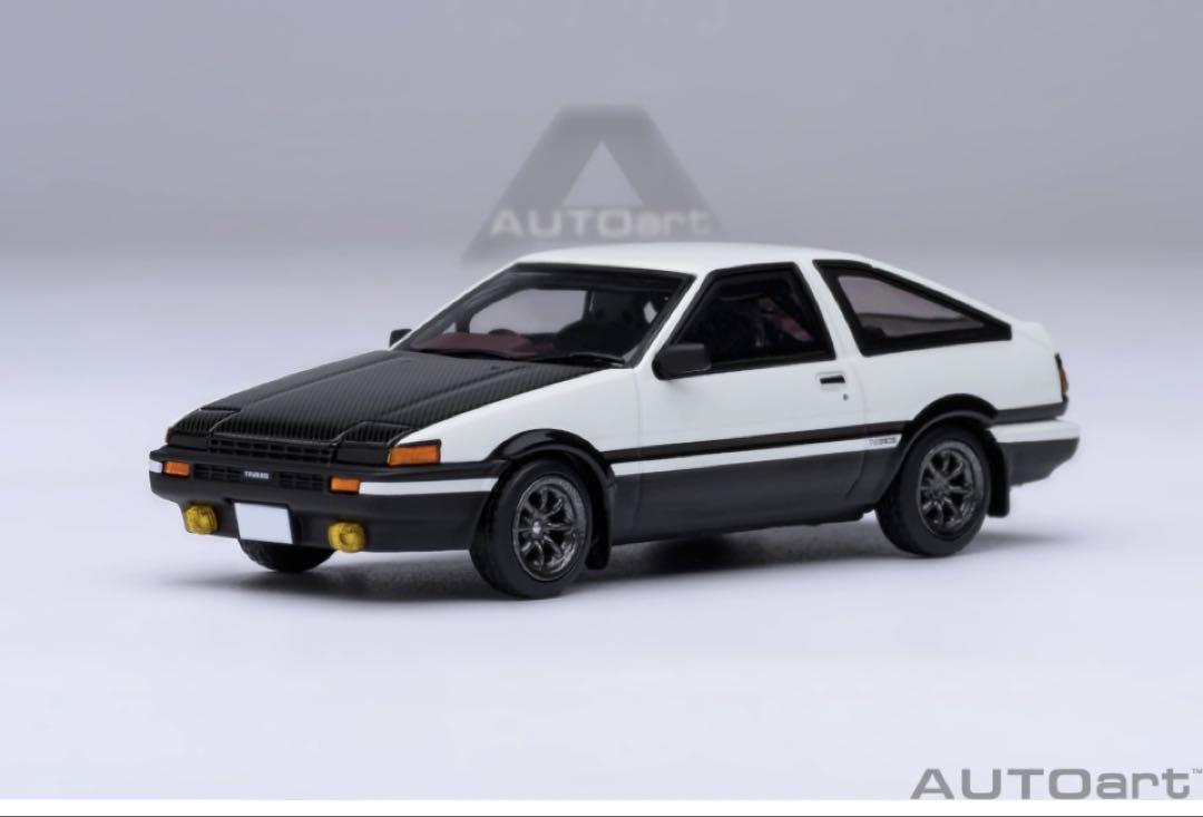 AUTO art頭文字D トレノAE86 ファイナルバージョン　1/64