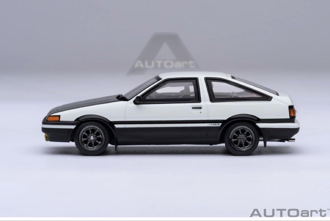 AUTO art頭文字D トレノAE86 ファイナルバージョン　1/64