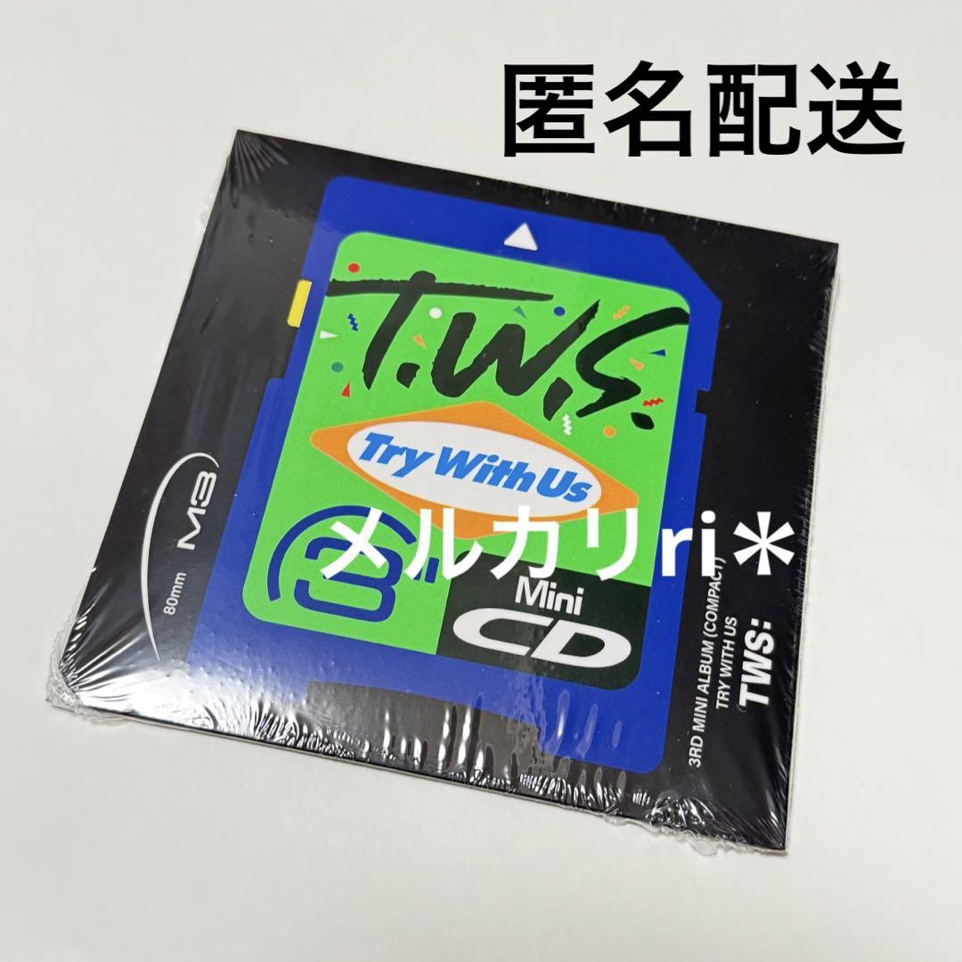 TWS TRY WITH US compact version 未開封　30枚 TWS/TRY WITH US:3rd Mini Album (KiT Ver.) ［KiT Album