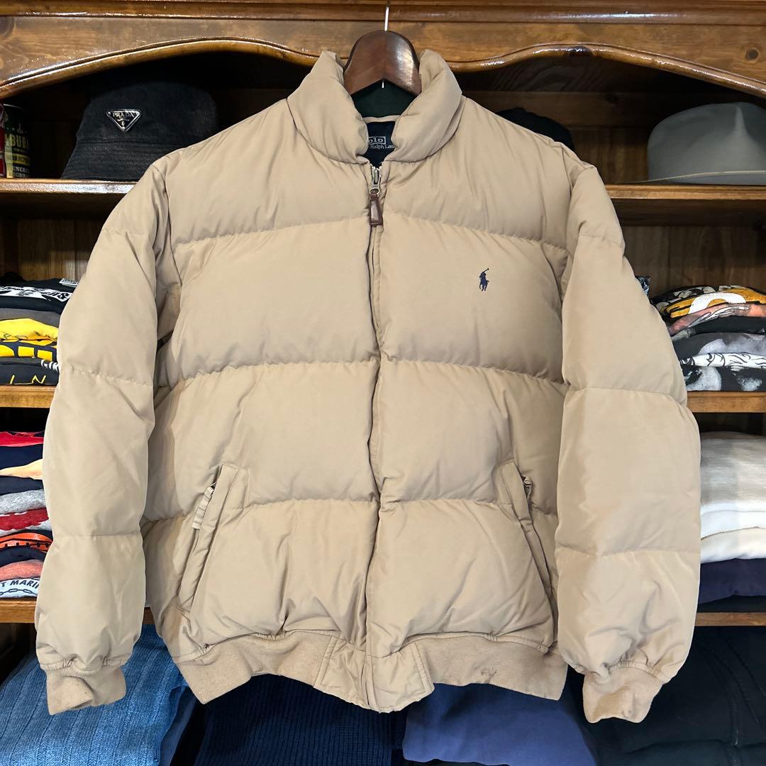 90s ralph lauren ダウンジャケット　ラルフローレン　ダウン