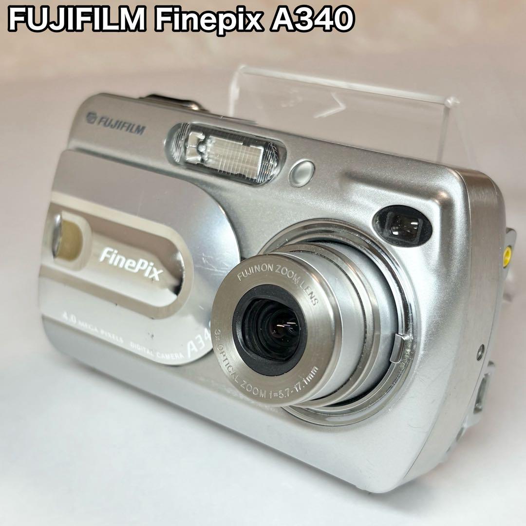 FUJIFILM フジフィルム Finepix A340 シルバー デジカメ