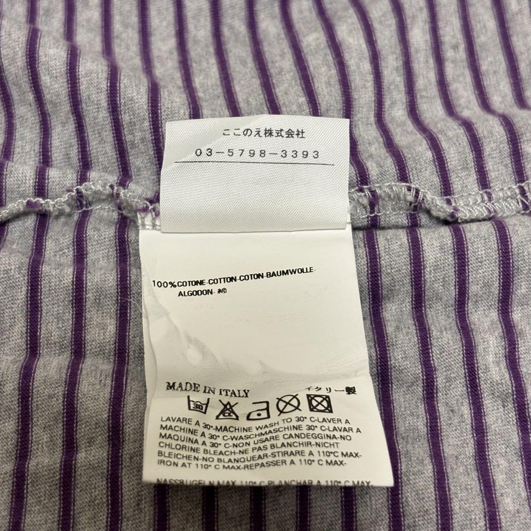 激安超特価 最大80%オフ  本人期 Martin トップス Lサイズ ボーダーTシャツ 06SS春夏 Margiela トップス