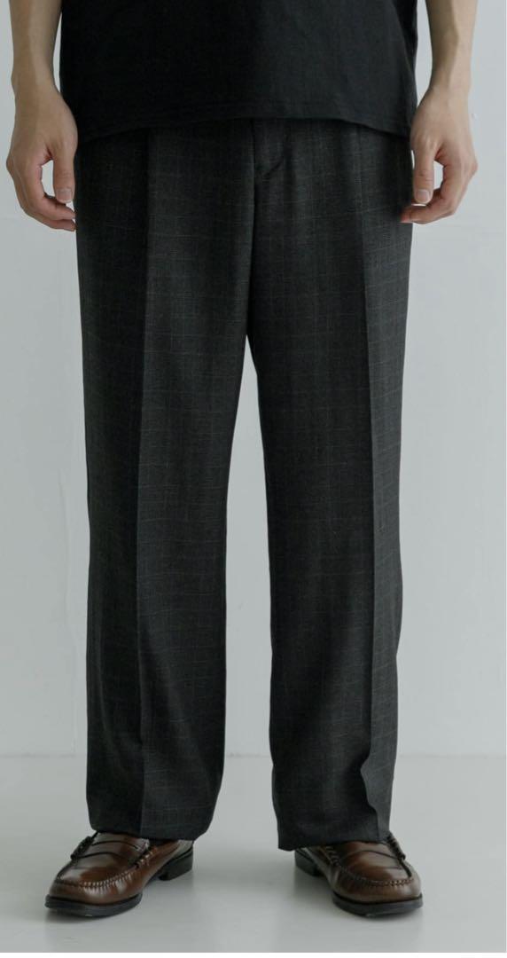 MAATEE&SONS マーティーアンドサンズ】SET UP TROUSER 2 CGRAY ｜スラックス