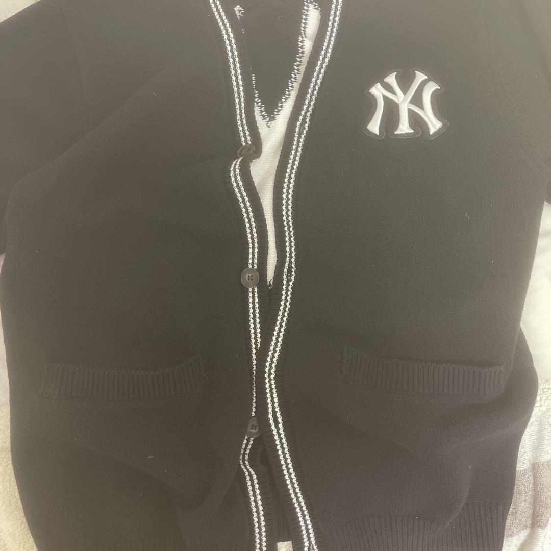 Mlb ヤンキースカーディガン黒