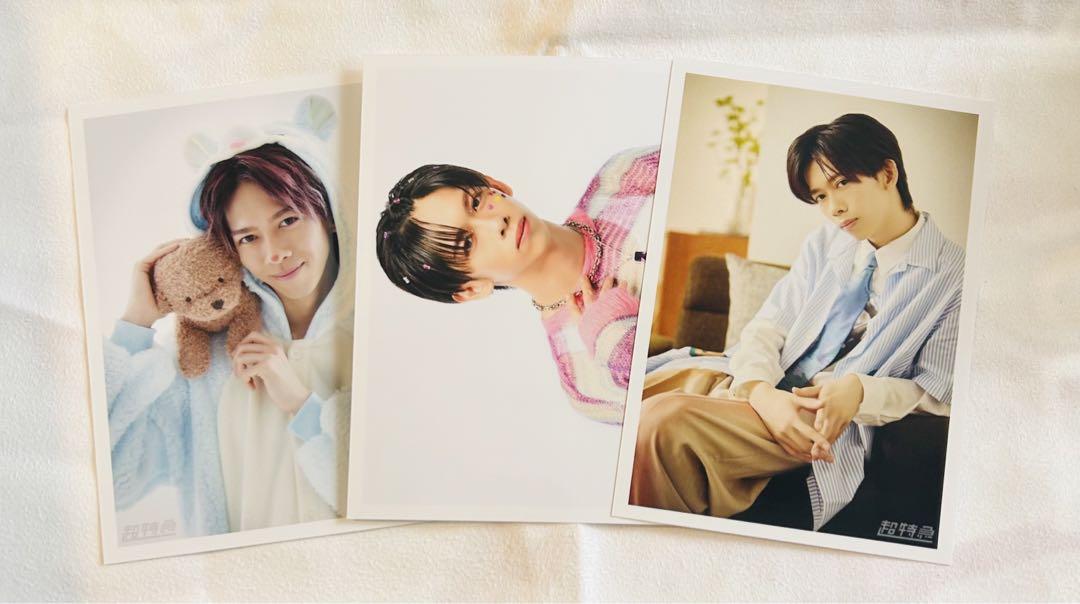 超特急 リョウガ 生写真 3枚セット まとめ売り - メルカリ