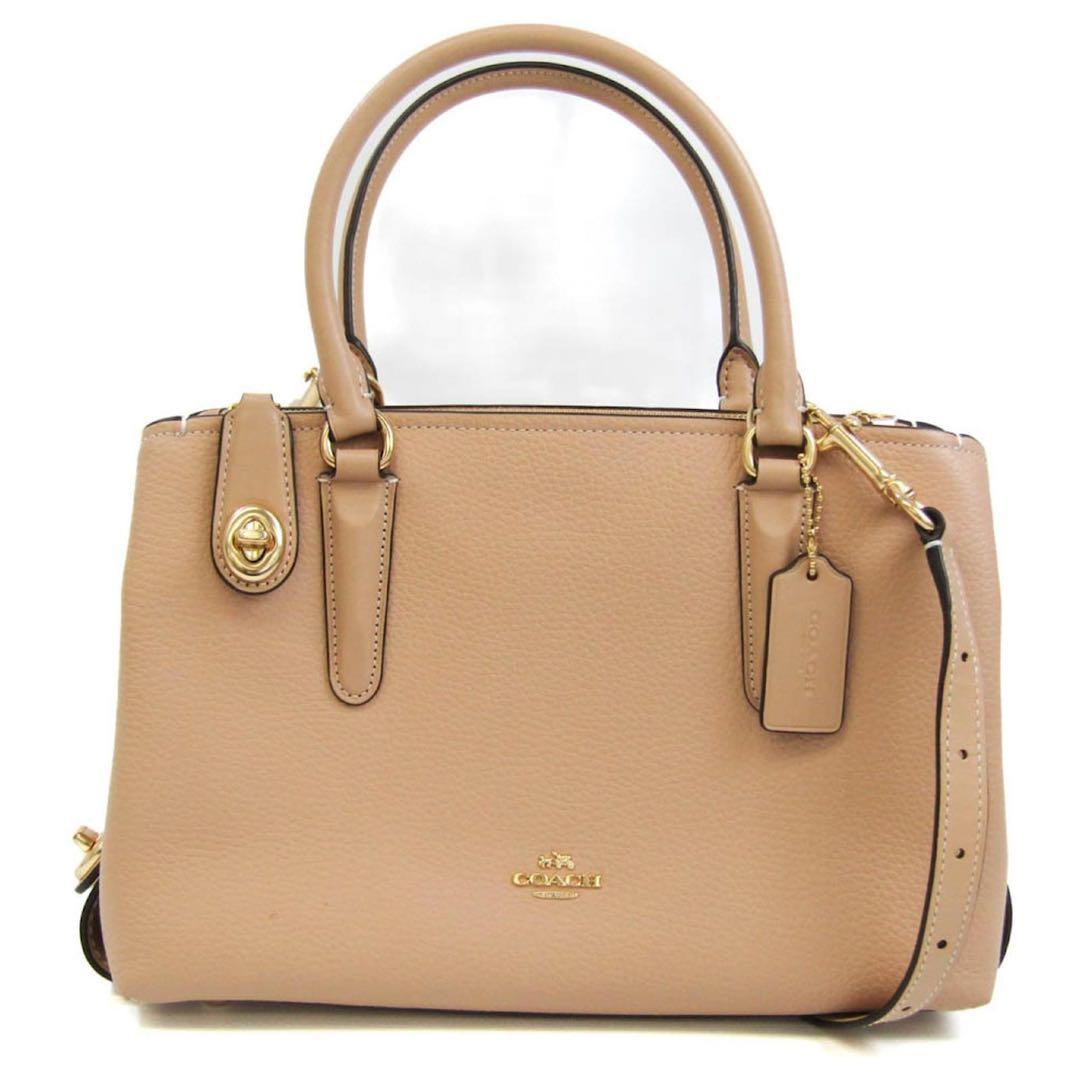 COACHコーチ ブルックリン キャリーオール ベージュ レディースハンドバッグ