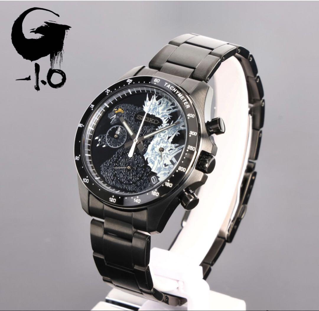 SEIKO ゴジラ クロノグラフ 腕時計