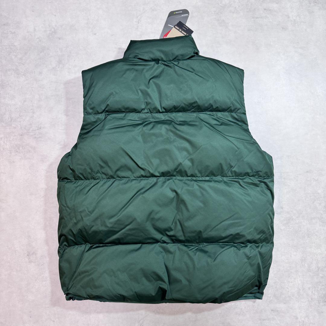 新品 XLsize ナイキ ウォーターレペラント パファー ベスト 緑