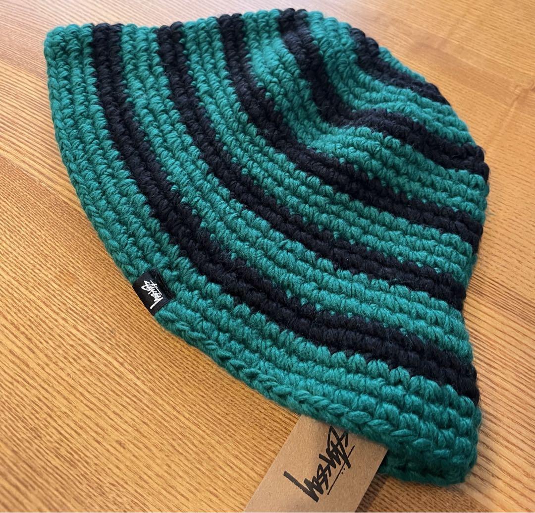 新品 Stussy Swirl Knit Bucket Hat バケットハット