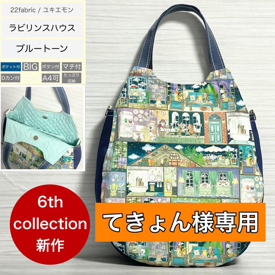 てきょん様専用　ラビリンスハウス/ブルートーン　BIGサイズ　マチ付