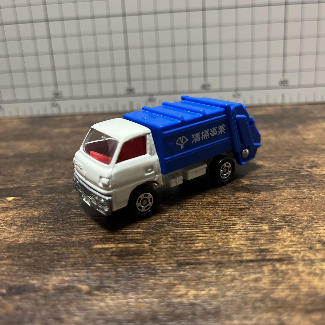 トミカ 三菱 ミツビシ キャンター 清掃車 ゴミ収集車 清掃車