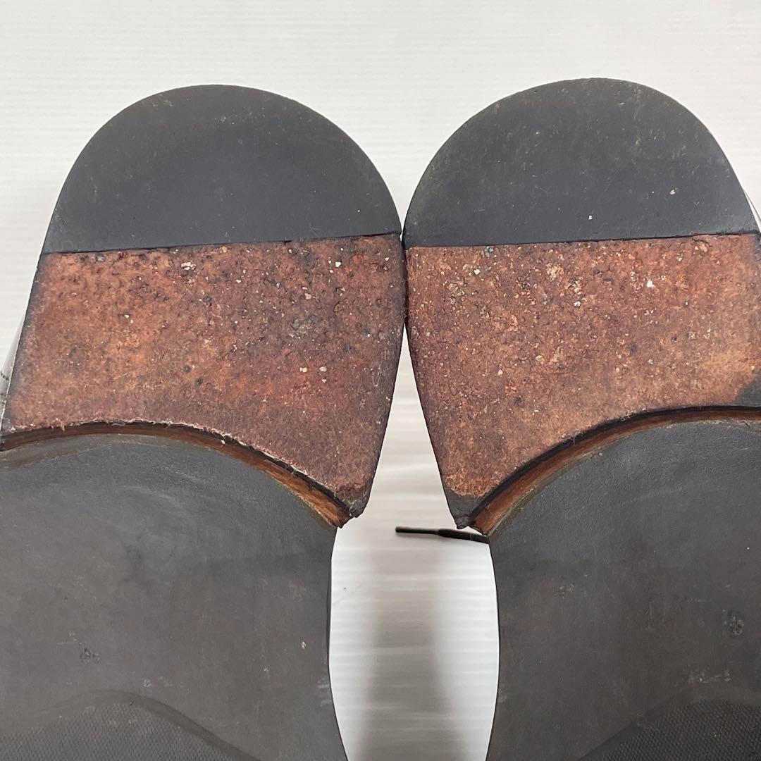 JIL SANDER ジルサンダー チャッカブーツ ブラウン 41H 26.5 画像7