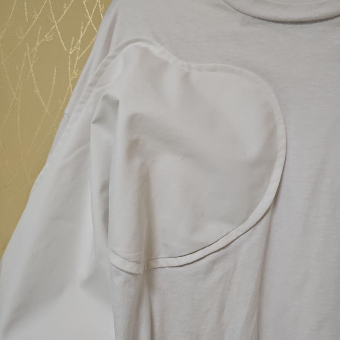 エンフォルド　ホワイト 長袖Tシャツ