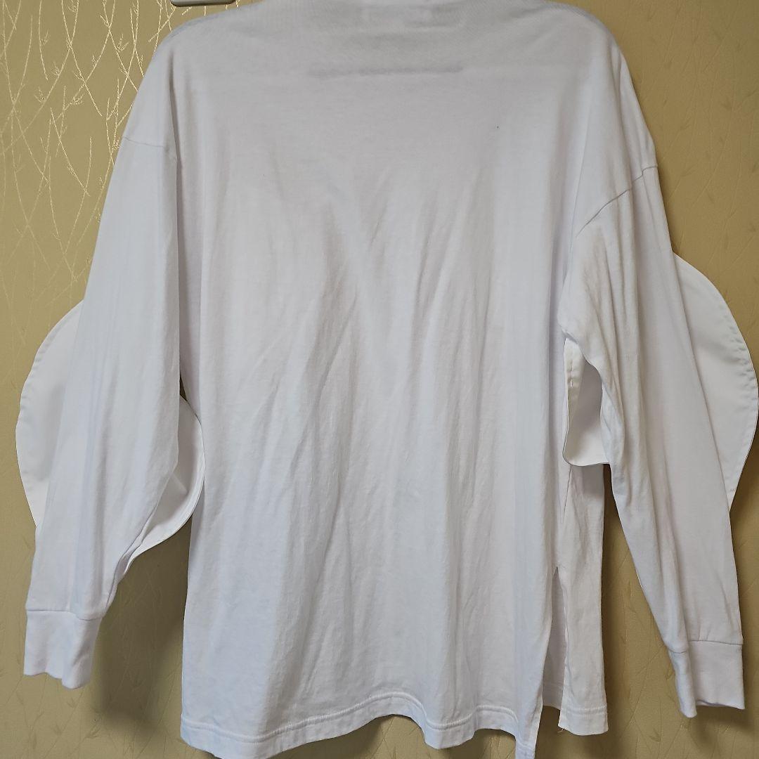 エンフォルド　ホワイト 長袖Tシャツ