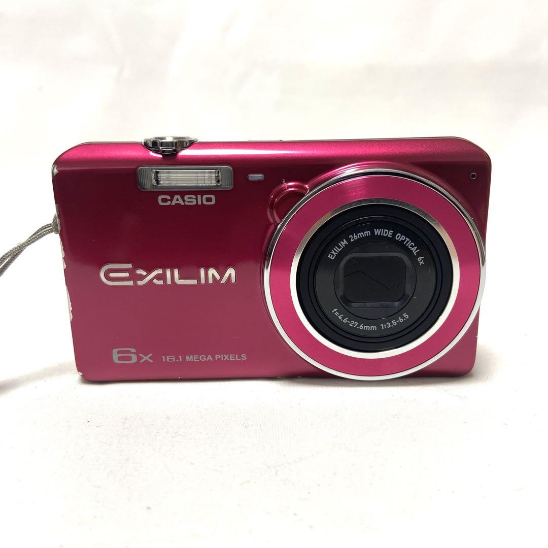CASIO EXILIM EX-ZS26 デジタルカメラ ピンク 動作品 - メルカリ