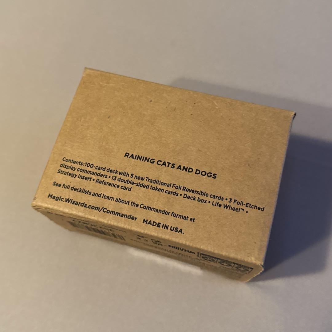 MTG SLD Raining Cats and Dogs 新品未開封