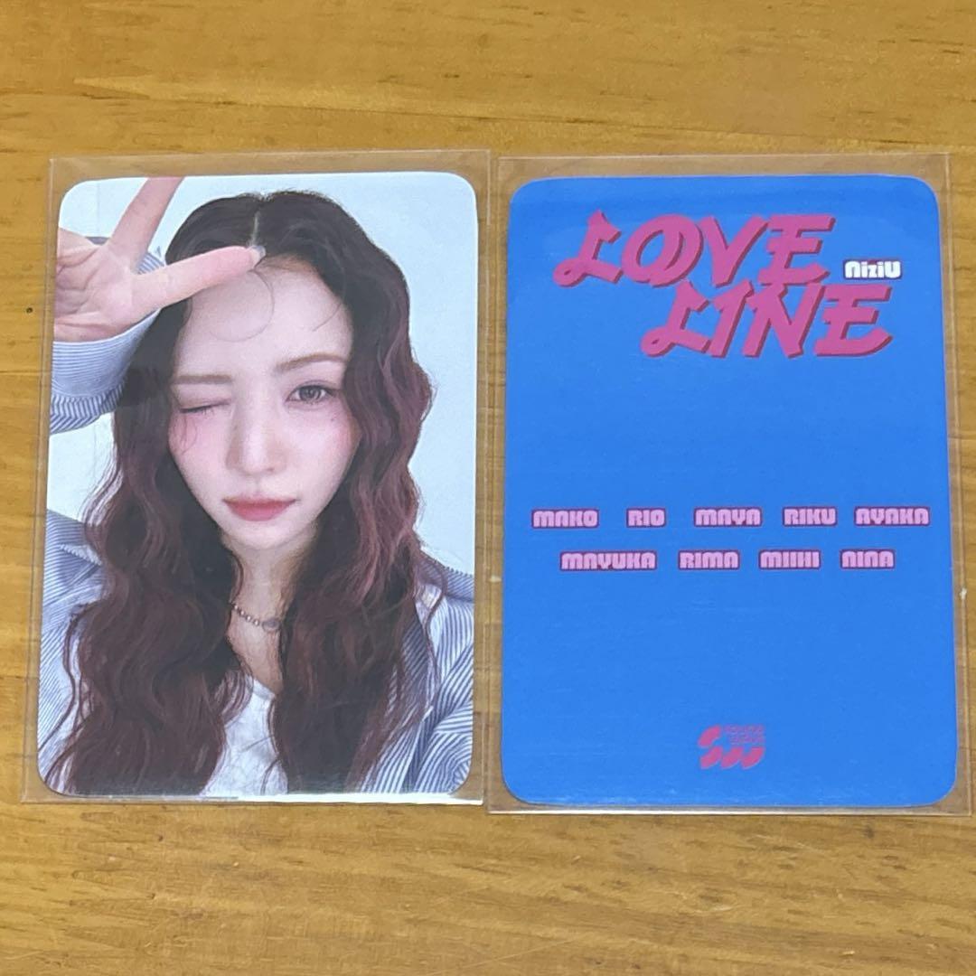 niziu マヤ LOVE LINE sound wave 特典 トレカ - メルカリ