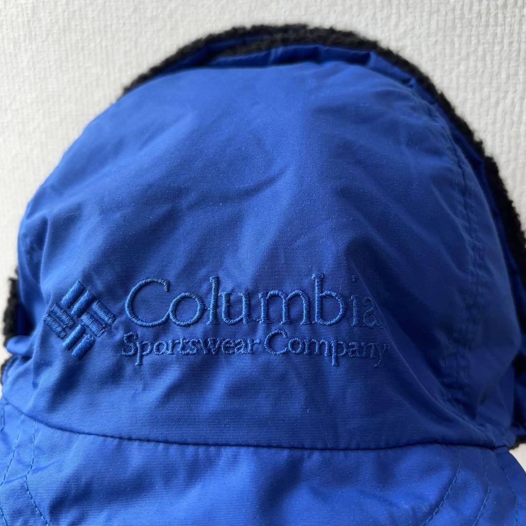 90s Columbia 耳当て付き フリース ライナー ナイロン キャップ