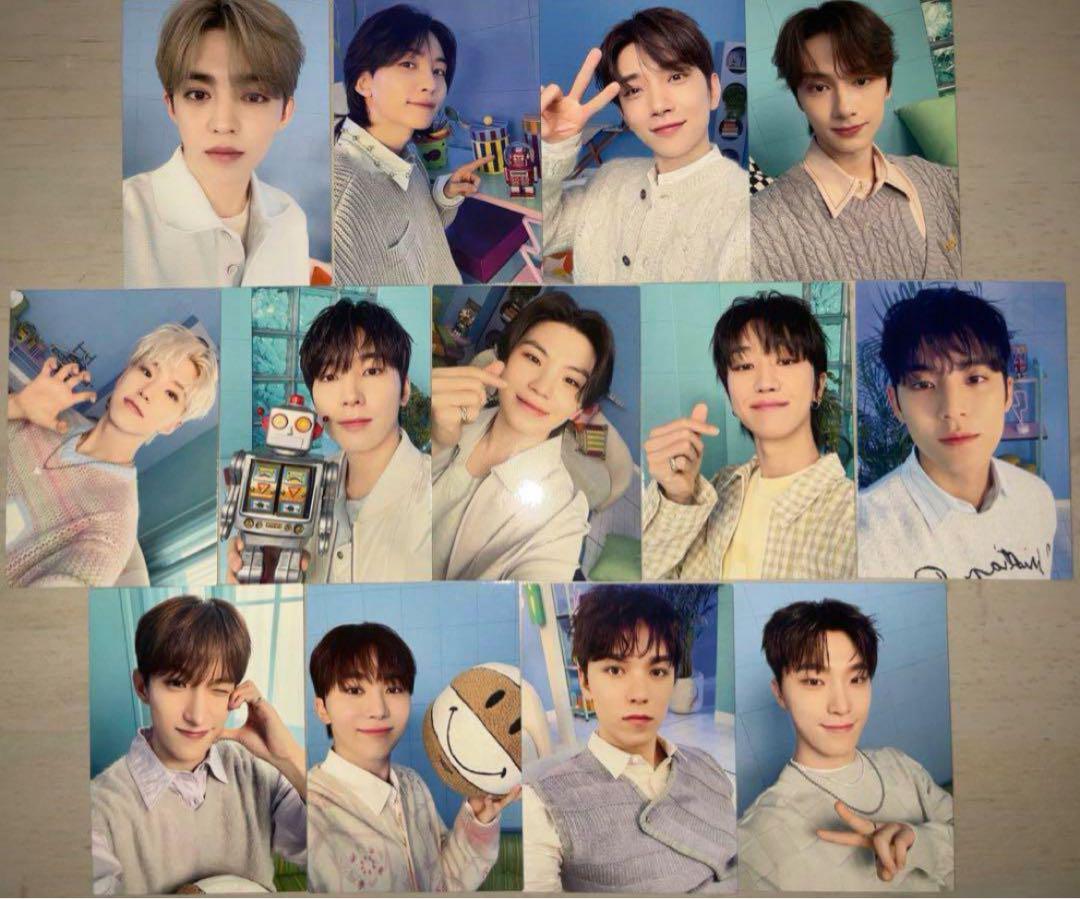 SEVENTEEN HOME プルオーバーLサイズ トレカ13枚付き seventeen home プルオーバー 封入トレカ 13種コンプリート
