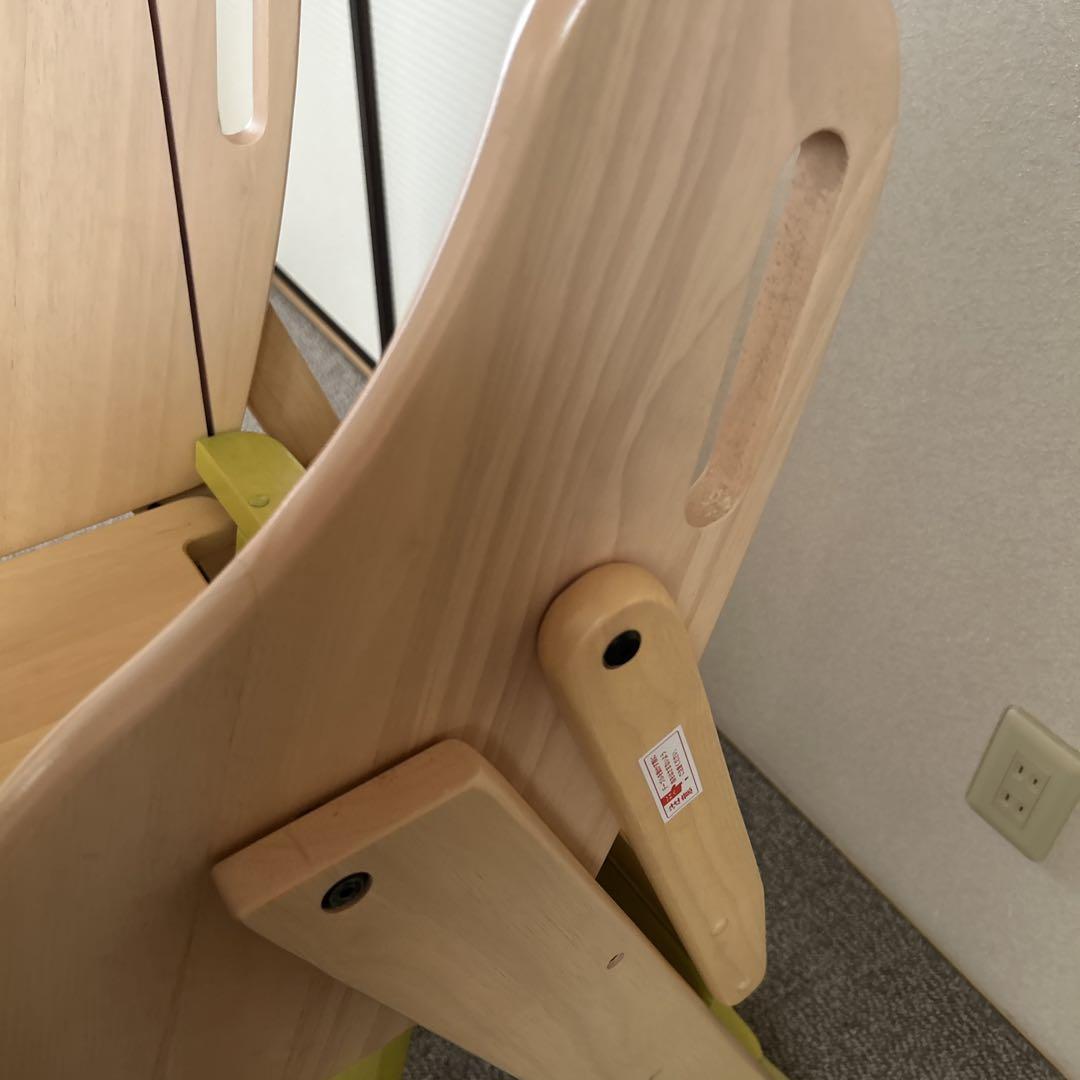 ピープル　じぶんでハイチェア　キッズ　木製チェア　ダイニングチェア　ハイチェア