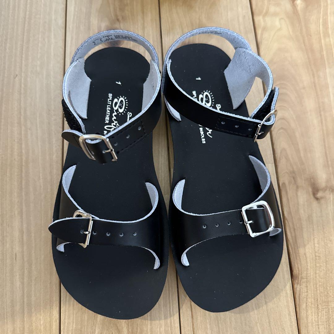 SALT WATER SANDALS / Surfer YTH1 ブラック